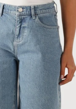 blauwe msch copenhagen shorts mschelida ada denim shorts