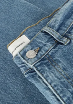 blauwe msch copenhagen straight leg jeans mschbine ada relaxed jeans
