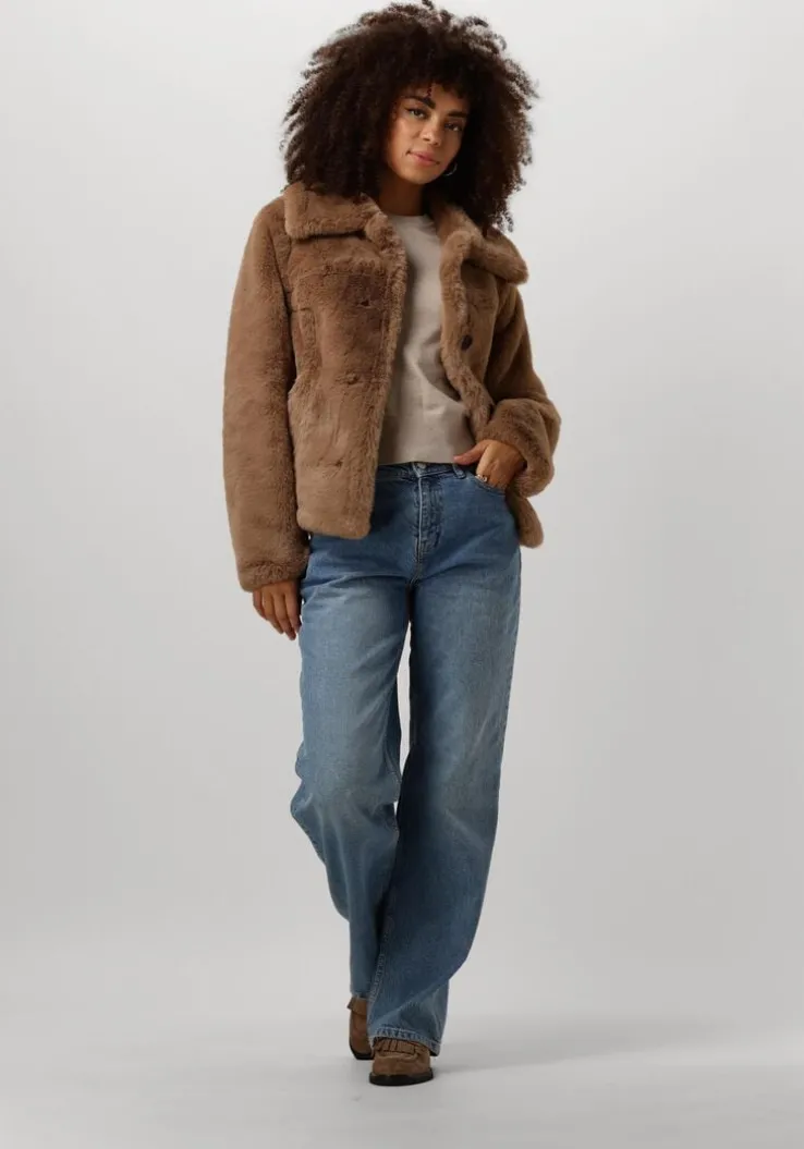 blauwe msch copenhagen straight leg jeans mschbine ada relaxed jeans