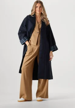 blauwe msch copenhagen trenchcoats mschaune josefine jacket