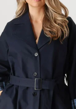 blauwe msch copenhagen trenchcoats mschaune josefine jacket