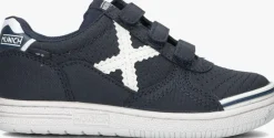 blauwe munich lage sneakers g3 velcro