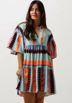 blauwe nema mini jurk bella