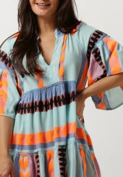 blauwe nema mini jurk bella