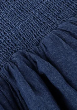 blauwe neo noir minirok carin denim skirt