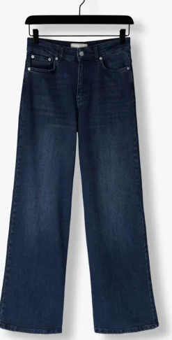 blauwe neo noir wide jeans carla denim pants