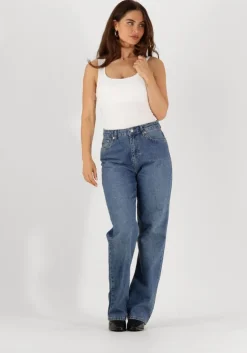 blauwe neo noir wide jeans simona d pants