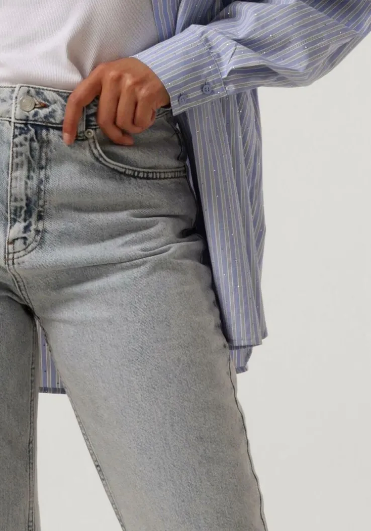 blauwe neo noir wide jeans simona d pants