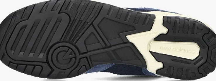 blauwe new balance lage sneakers bbw550