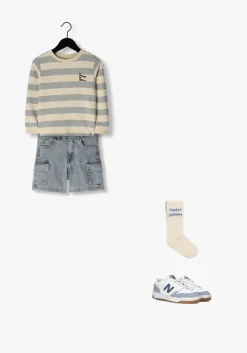 blauwe new balance lage sneakers gsb480