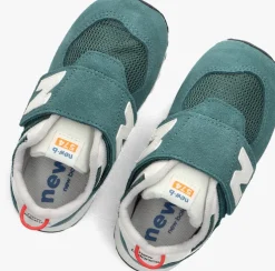 blauwe new balance lage sneakers nw574