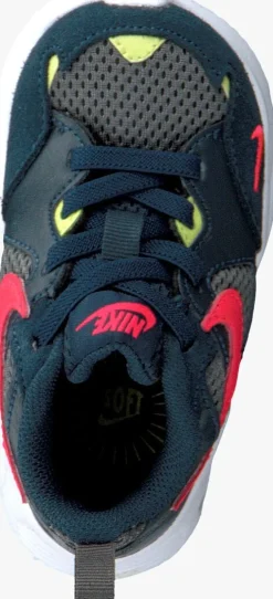 blauwe nike lage sneakers air max fusion (td)