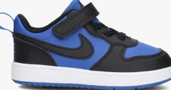 blauwe nike lage sneakers court borough low recraft td