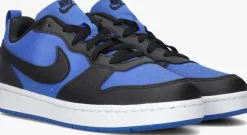 blauwe nike lage sneakers court borough low recraft gs