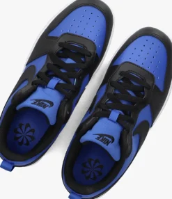 blauwe nike lage sneakers court borough low recraft gs
