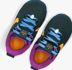 blauwe nike lage sneakers star runner