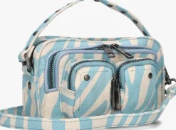 blauwe núnoo crossbodytassen helena recycled