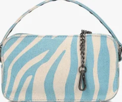 blauwe núnoo crossbodytassen helena recycled