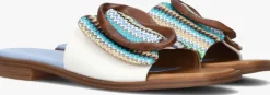 blauwe noa harmon slippers 9231