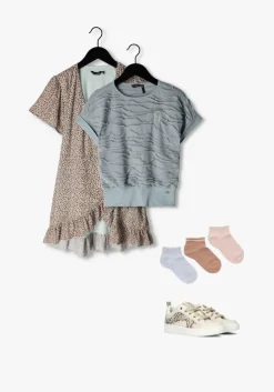 blauwe nobell t-shirt kez loose fit tshirt