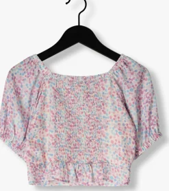 blauwe nono blouses tomas cropped blouse