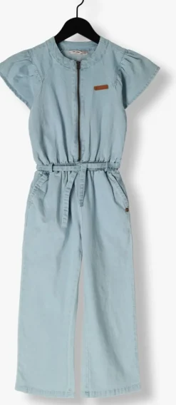 blauwe nono jumpsuit sammy denim jumpsuit