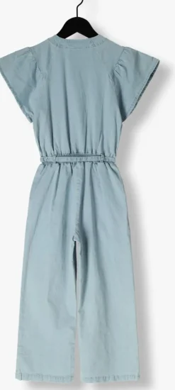 blauwe nono jumpsuit sammy denim jumpsuit