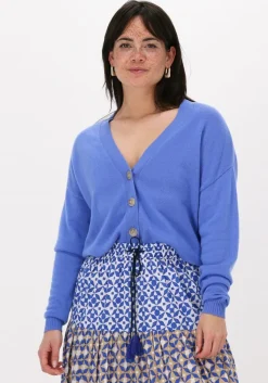 blauwe not shy vest juana