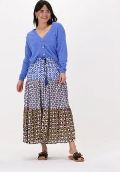 blauwe not shy vest juana