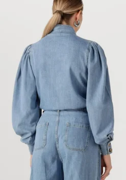 blauwe notre-v blouses nv-goldie