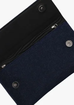 blauwe notre-v clutch 32854