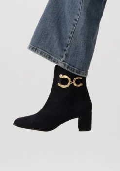 blauwe notre-v enkellaarsjes 8558