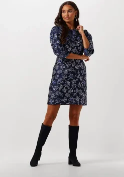 blauwe notre-v hoge laarzen 8591