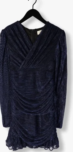 blauwe notre-v mini jurk nv-emilou