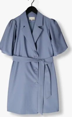 blauwe notre-v mini jurk nv-felice
