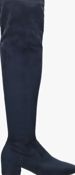 blauwe notre-v overknee laarzen galicia