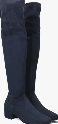 blauwe notre-v overknee laarzen galicia