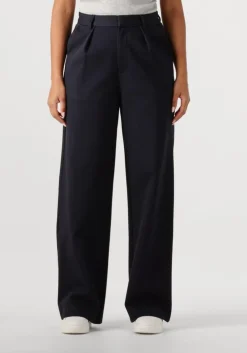 blauwe notre-v pantalon nv-faylinn