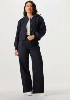 blauwe notre-v pantalon nv-faylinn