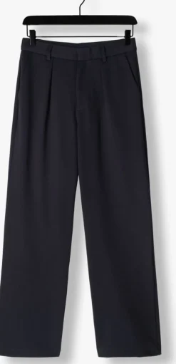 blauwe notre-v pantalon nv-faylinn