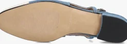 blauwe notre-v slingbacks 08-490