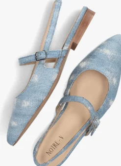 blauwe notre-v slingbacks vk1047