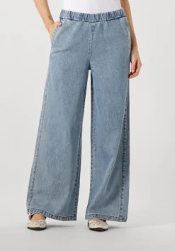 blauwe notre-v wijde broek nv-farida