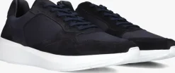 blauwe nubikk lage sneakers rock road wave