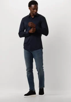 blauwe nubikk lage sneakers vince ryan