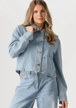 blauwe nukus spijkerjas sage jacket