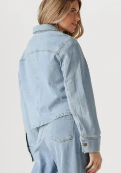 blauwe nukus spijkerjas sage jacket