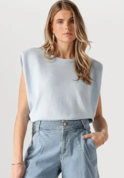 blauwe nukus top babette top