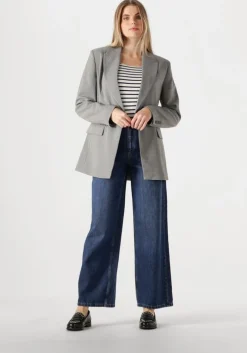 blauwe nukus top juba singlet stripe