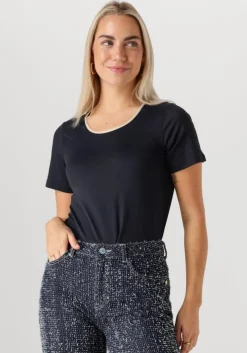 blauwe nukus tops & t-shirts tirza top uni